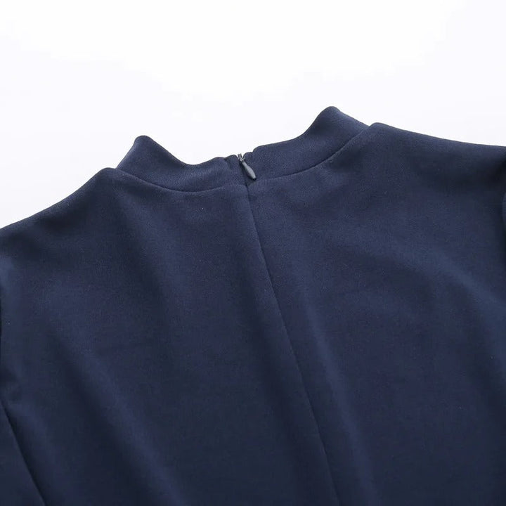 Levoire | Élégant et confortable robe à col montant