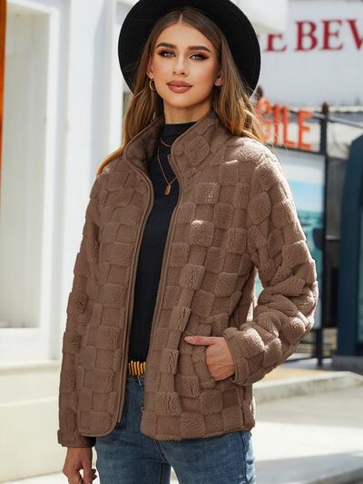 Levoire | Veste En Polaire Douce Et Chaude Pour Femmes Braun