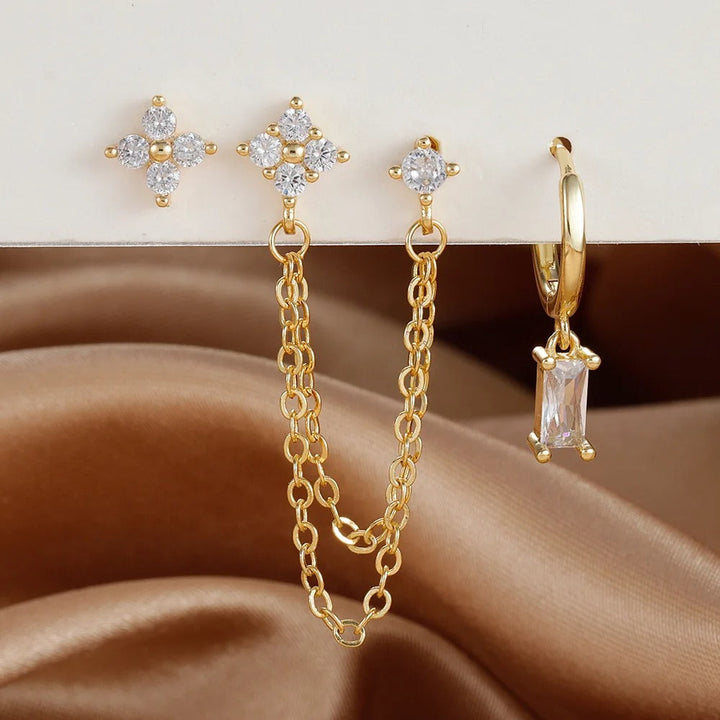 Levoire | Marque De Pierres De Horoscope Ensemble De Bijoux En Pierre De Naissance Blanc 20 mm