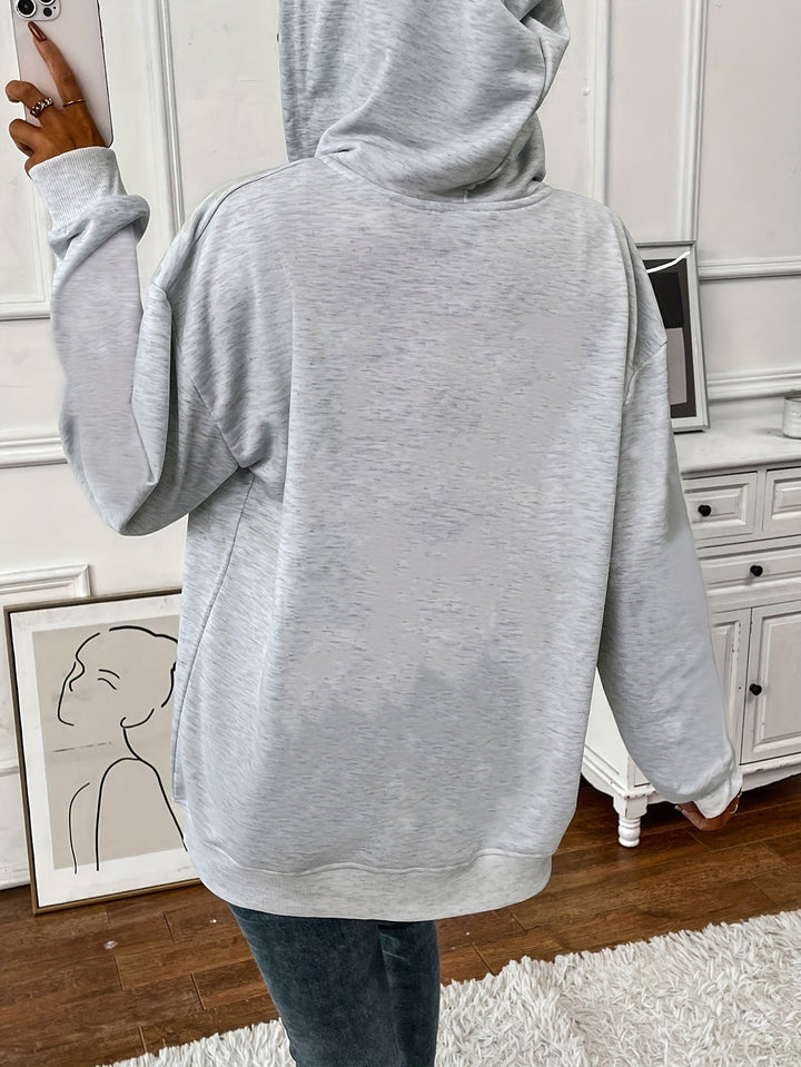 Levoire | Veste À Capuche Durable Avec Fermeture Éclair, Veste Longue À Manches Longues Avec Poches