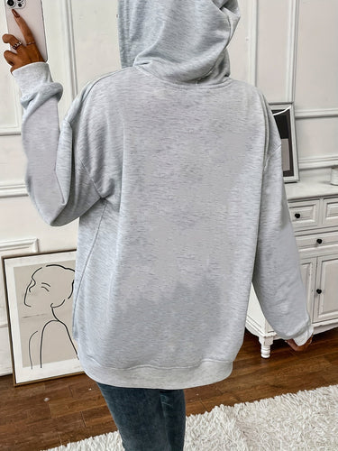Levoire | Veste À Capuche Durable Avec Fermeture Éclair, Veste Longue À Manches Longues Avec Poches