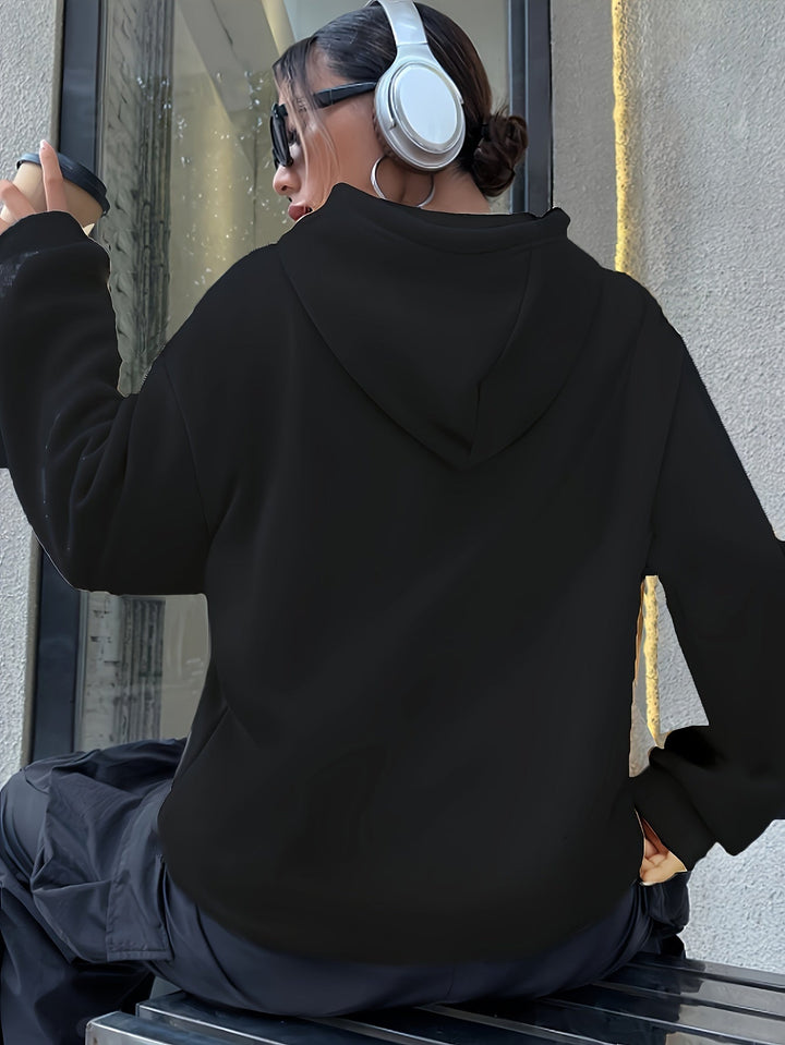 Levoire | Sweat À Capuche Avec Imprimé Italien Et Cordon De Serrage
