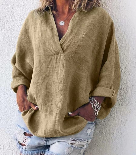 Levoire | Belle Chemise Tendance Pour Femmes Khaki