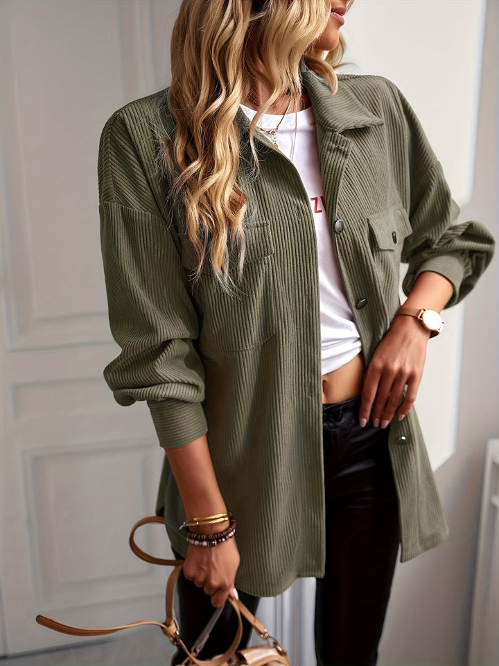 Levoire | Veste Avec Boutons Et Poches Pour Femmes