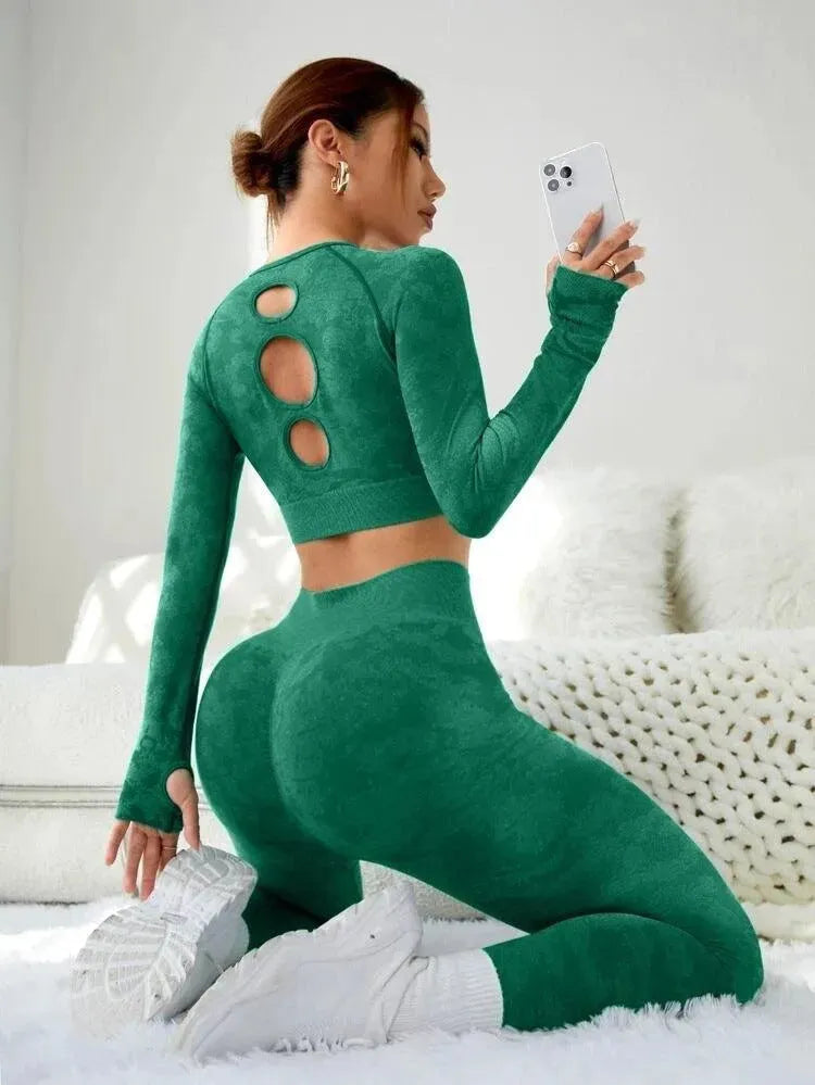 Levoire | Tenue de yoga Vert
