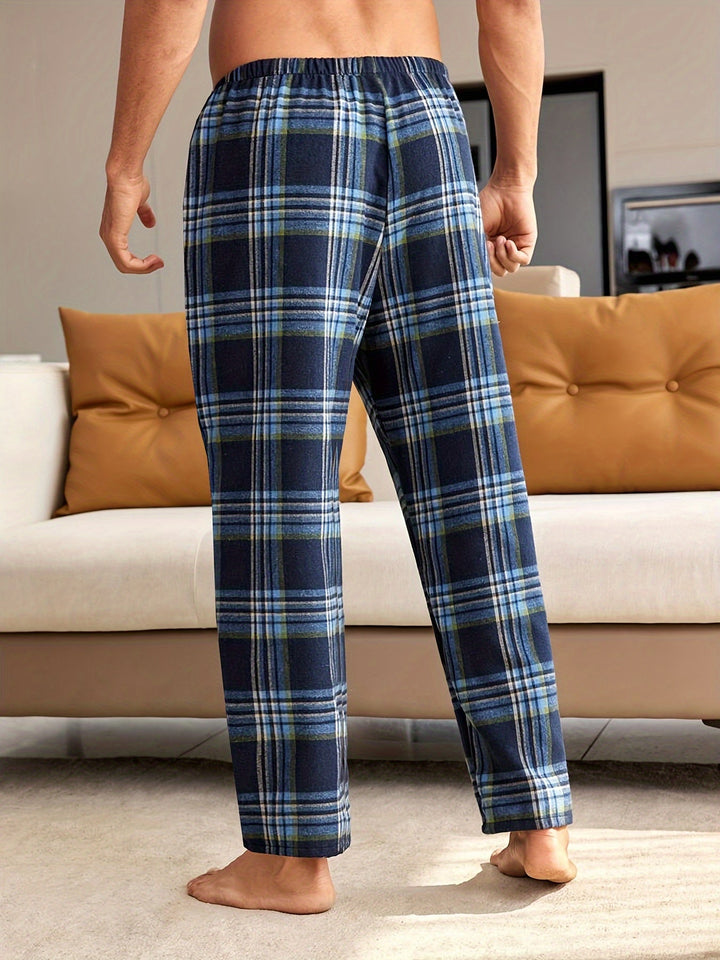 Levoire | Pantalons De Pyjama À Carreaux Pour Hommes