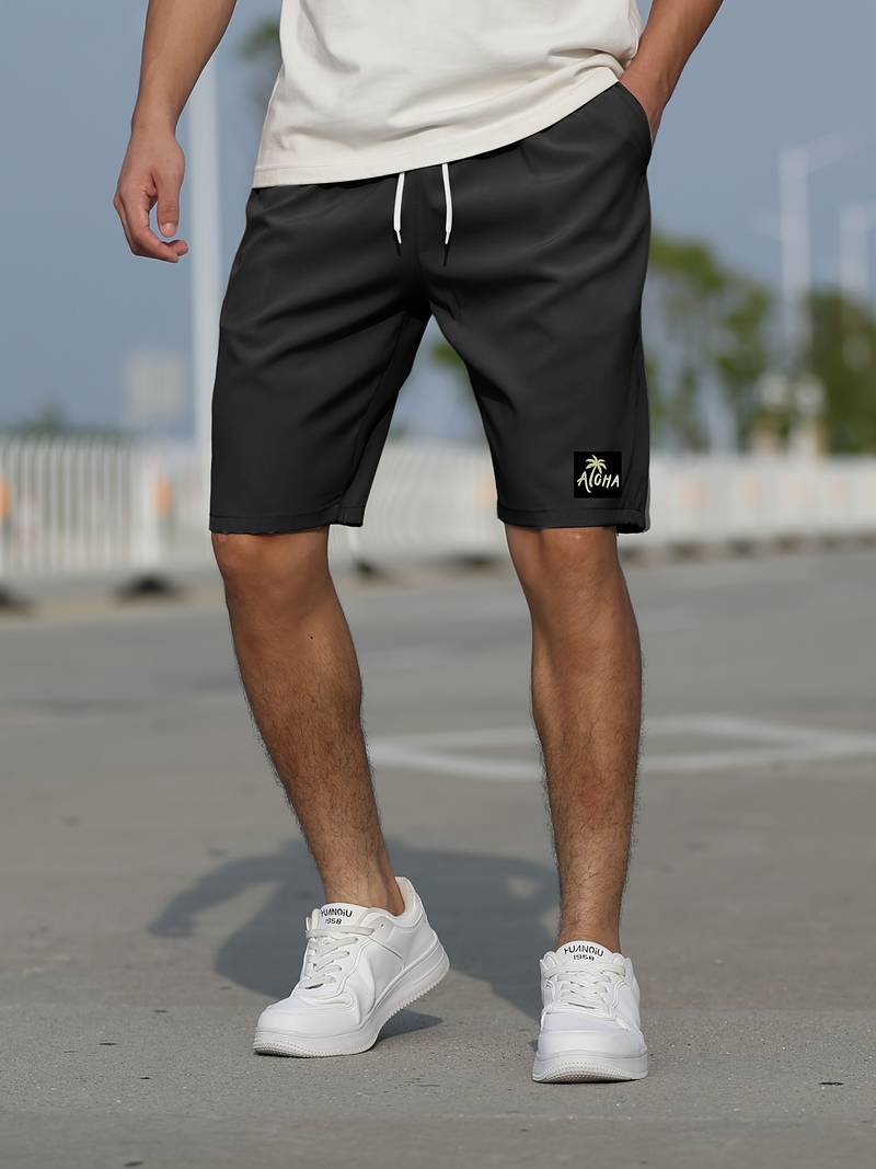 Levoire | Shorts Camouflage Double Couche Noir