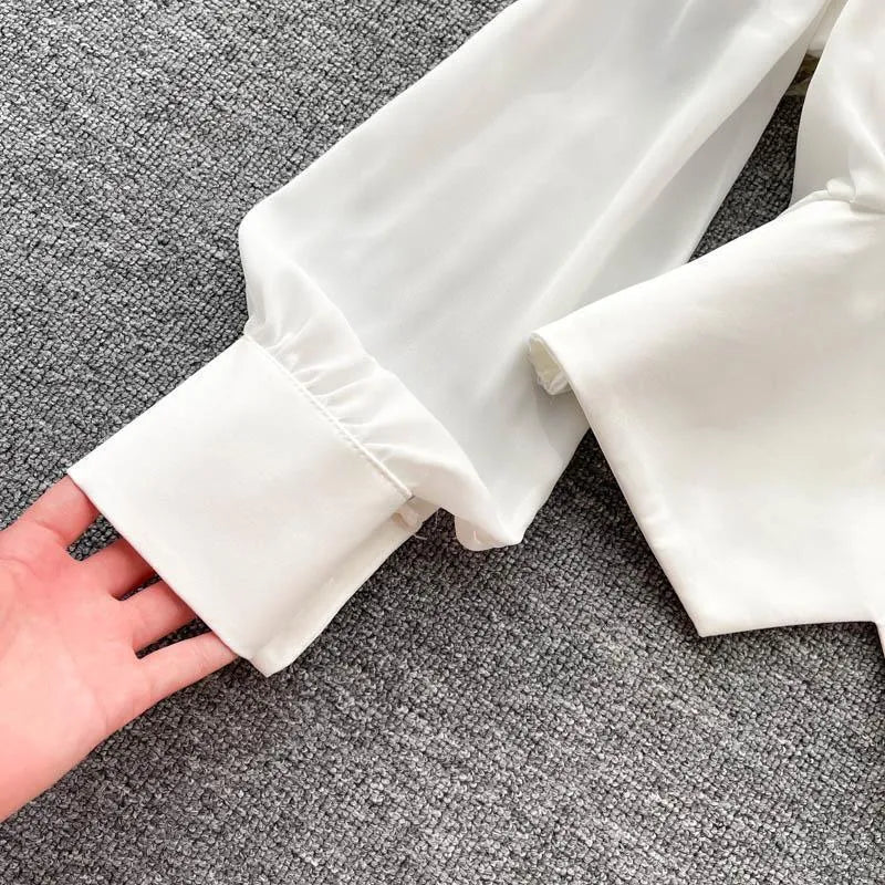 Levoire | Blouse à manches longues avec décolleté en V