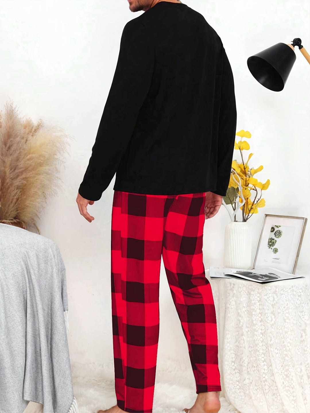 Levoire | Pantalon Décontracté À Motifs Pour Hommes