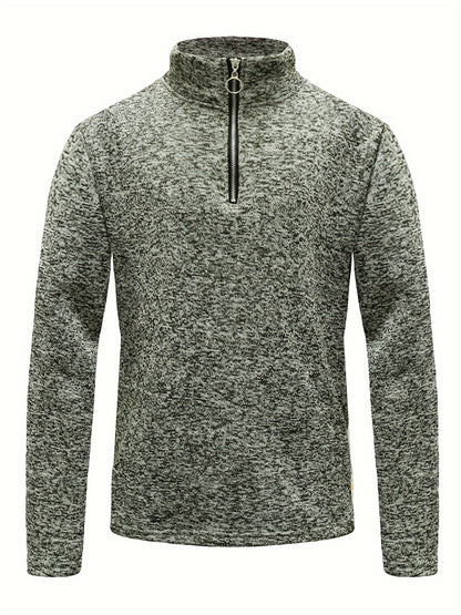 Levoire | Costumes En Tricot Pour Hommes Avec Zip À Mi-Hauteur Et Col Montant