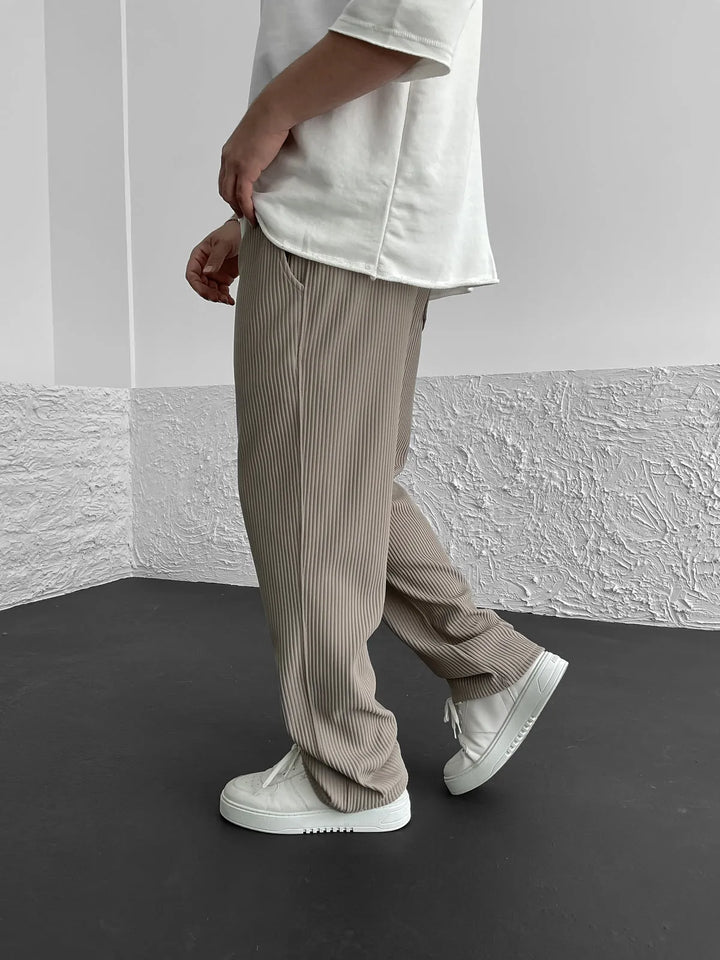 Levoire | Pantalon En Spandex Côtelé