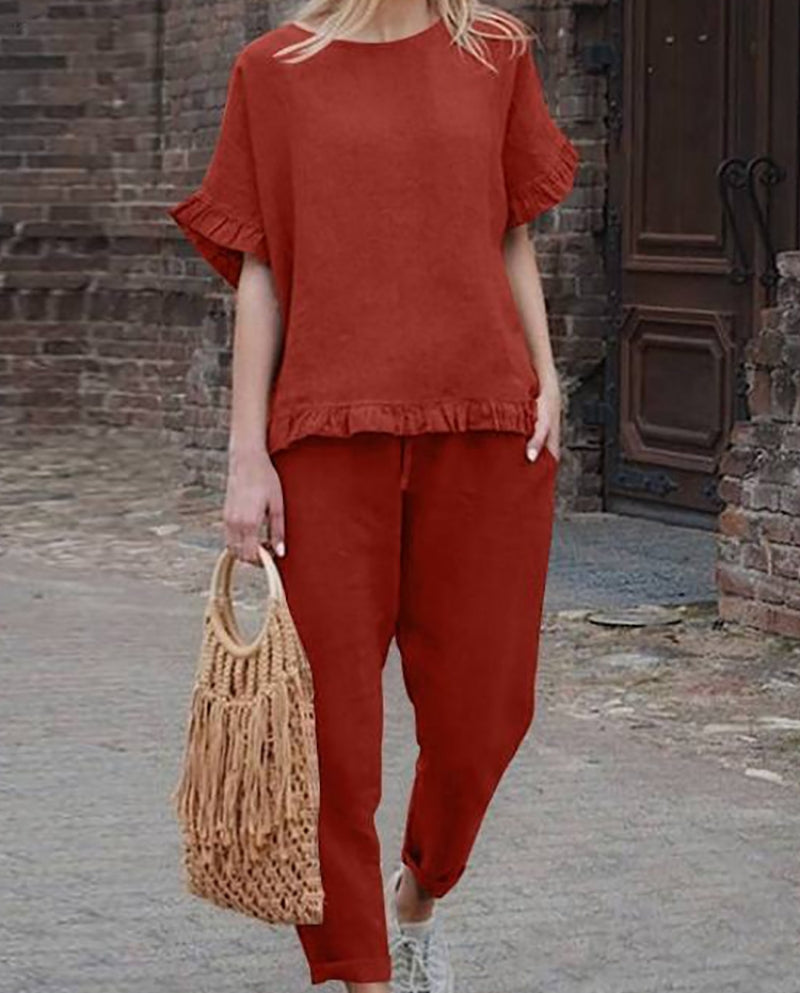 Levoire | Voilage De Plage Style Bikini Rot