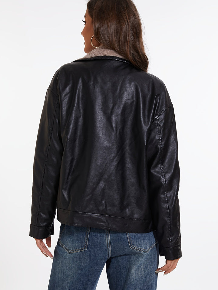 Levoire | Veste À Manches Longues Avec Doublure En Polaire Et Poches