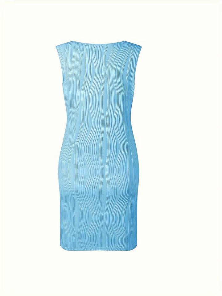 Levoire | Robe À Rayures Ondulées