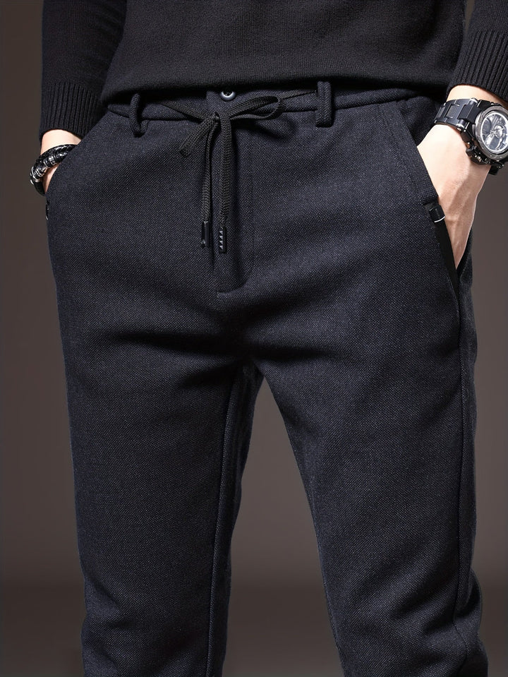 Levoire | Pantalons Hommes Avec Poches Et Ceinture Élastique Merimustav