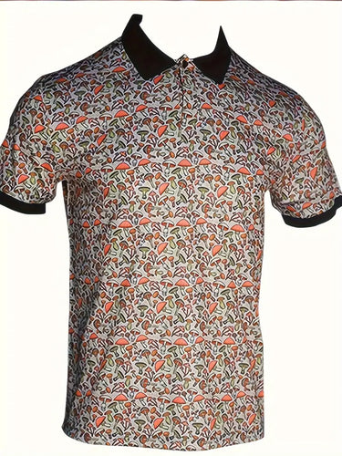 Levoire | Chemise Manches Courtes Imprimé Décoratif