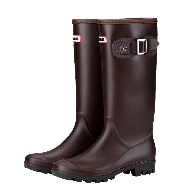 Levoire | Bottes De Pluie Élégantes Braun