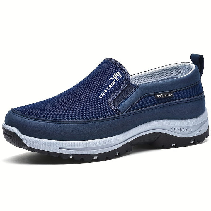 Levoire | Chaussure Bateau Slip On Pour Hommes Respirante Et Confortable Bleu