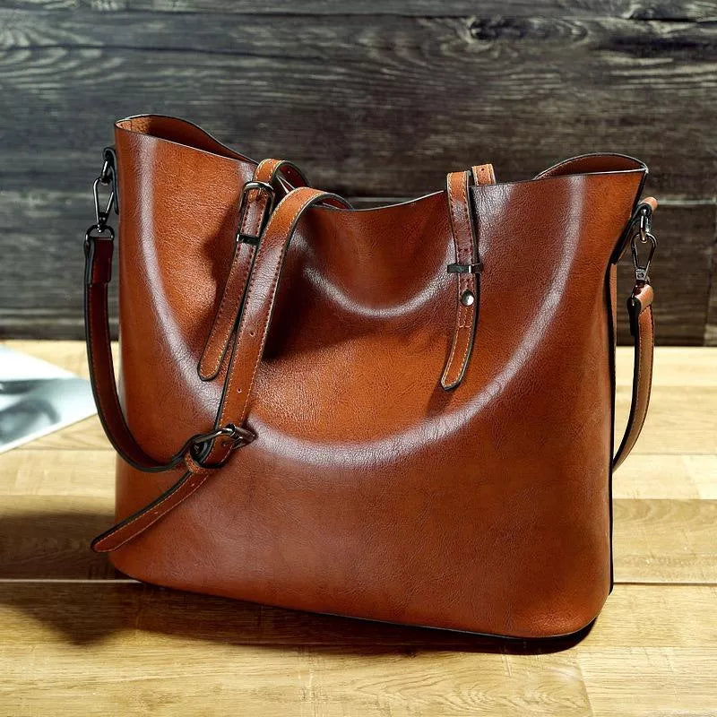 Levoire | Sac À Épaule En Cuir Vintage Braun