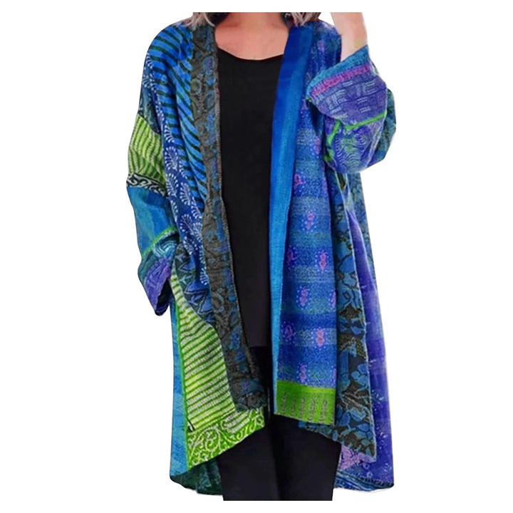 Levoire | Pull Vintage À Manches Longues Bleu