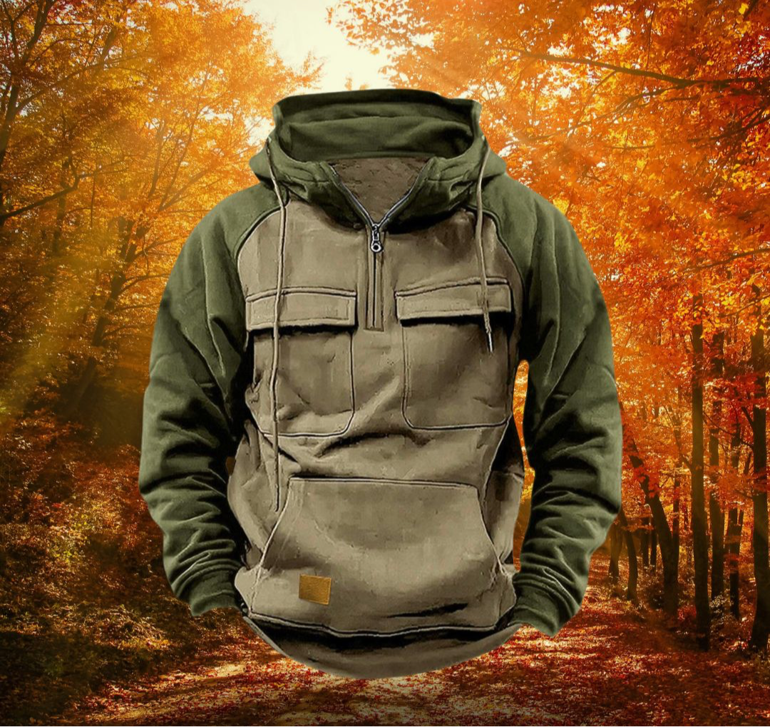 Levoire | Le Hoodie Pour Usage Externe Kaki