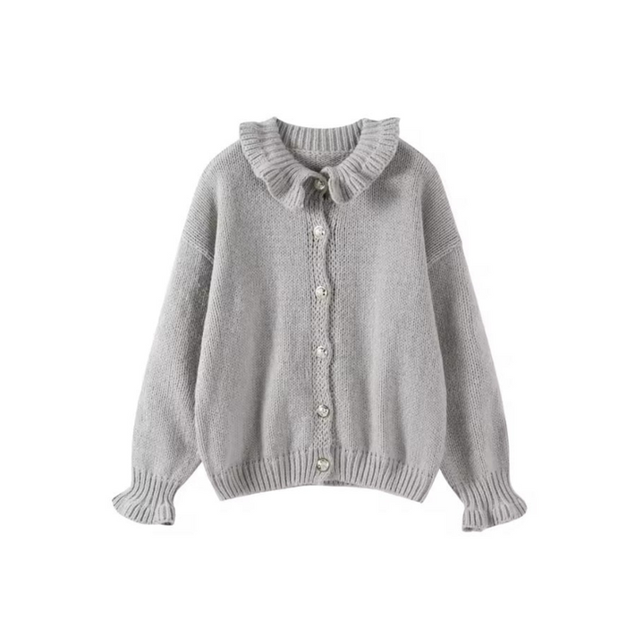 Levoire | Veste En Tricot Confortable Gris