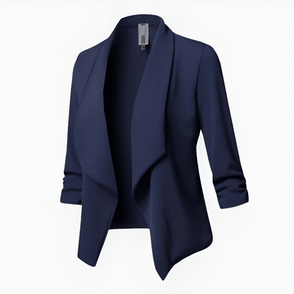 Levoire | Blazer Habillé Pour Femme | Manches Longues Bleu