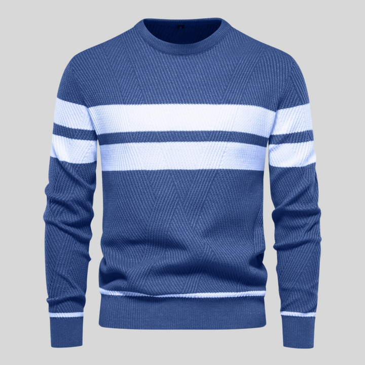 Levoire | Pull en coton plus chaud Bleu