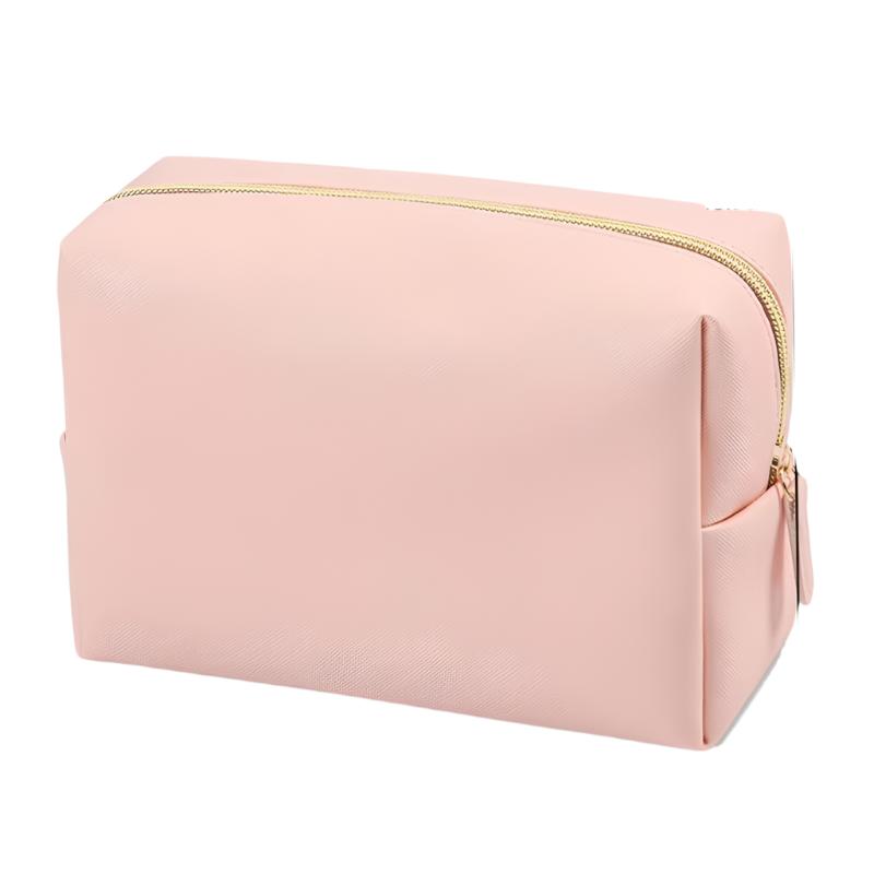Levoire | Sac De Maquillage Portable Imperméable En Pu Rosa