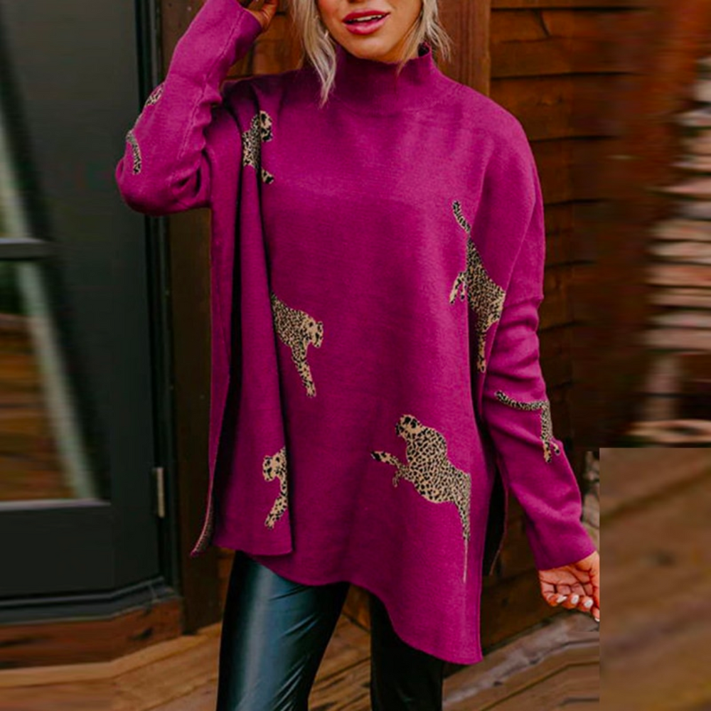Levoire | Pull En Léopard Chaleureux Et Unique
