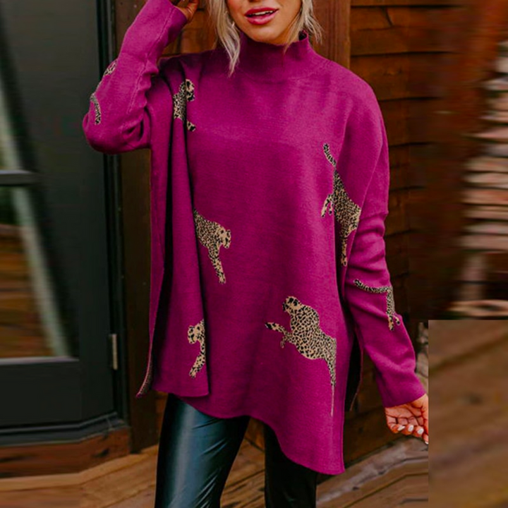 Levoire | Pull En Léopard Chaleureux Et Unique