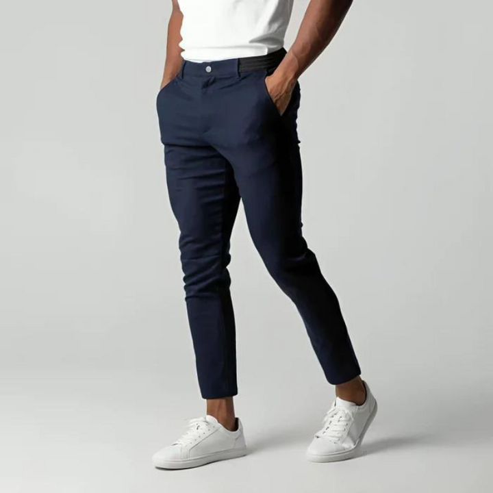 Levoire | Chinos Ultra-Confortables Bleu marine