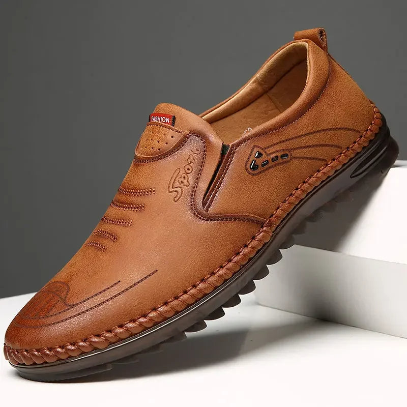 Levoire | Élégants Porte-clés en Cuir pour Hommes Braun