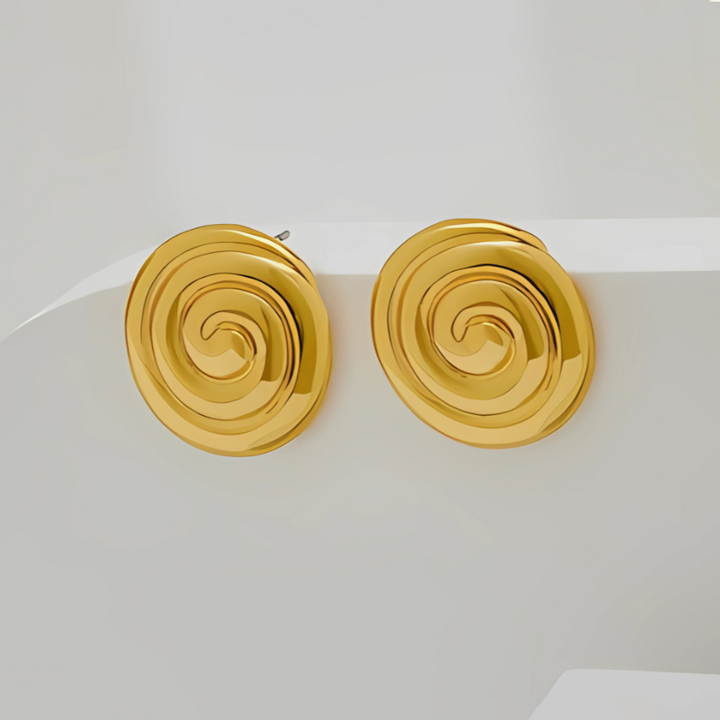 Levoire | Boucles D'Oreilles Spirale Élégantes