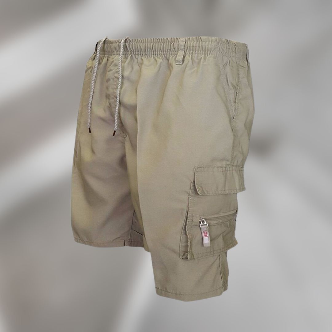 Levoire | Shorts Imperméables Pour Hommes Avec Poches Khaki