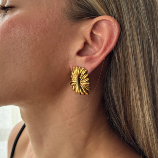 Levoire | Boucles D'Oreilles Statement Or Or 4 cm