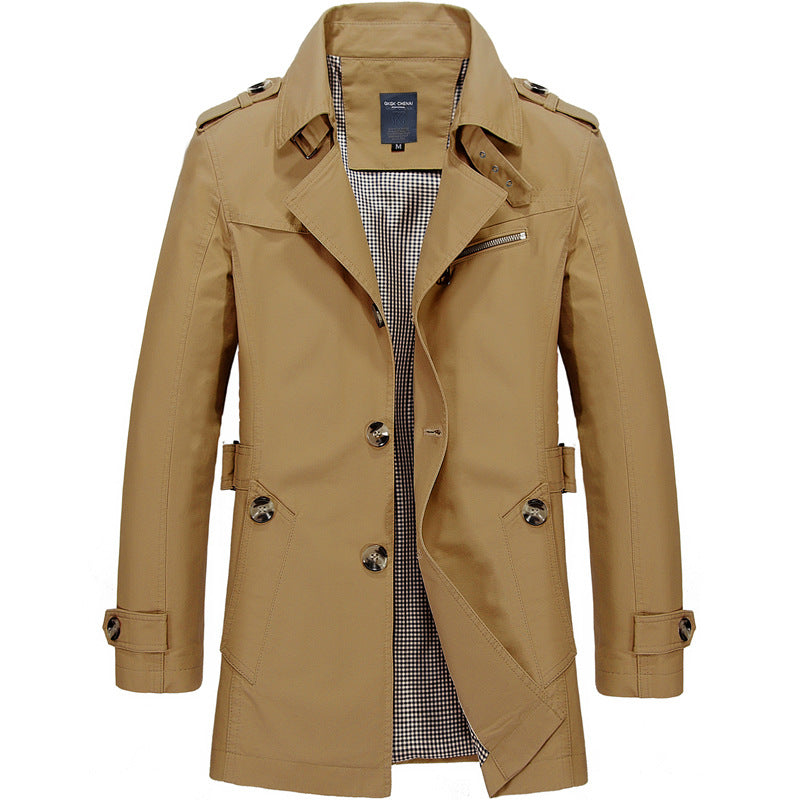 Levoire | Veste De Vent Élégante Kaki