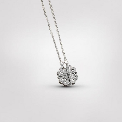 Levoire | Feuille De Trèfle Collier Argent (1+1 Gratuit)