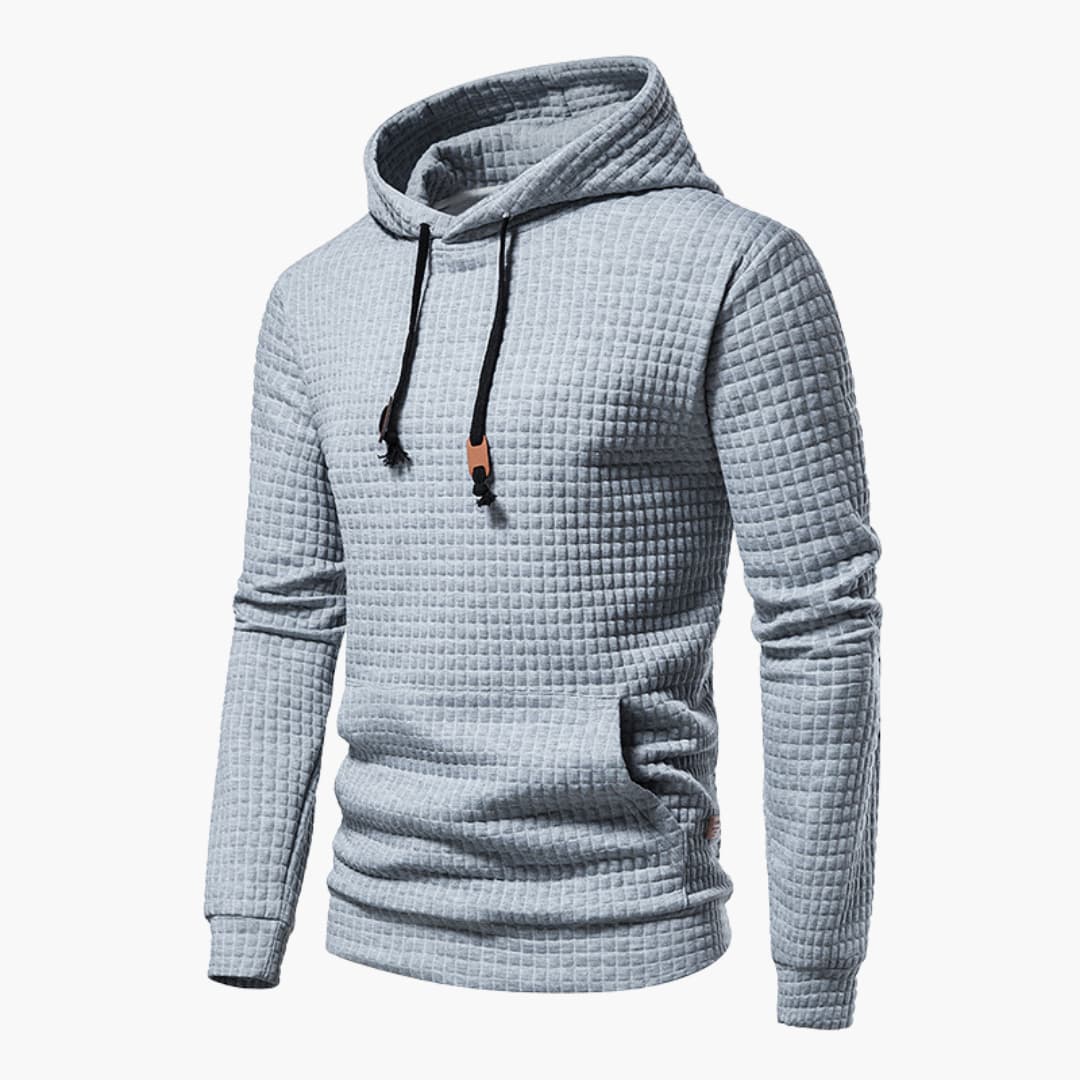 Levoire | Sweat à capuche élégant et confortable Gris clair