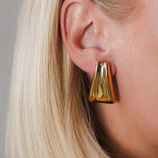 Levoire | Ensemble De Boucles D'Oreilles Élégantes En Or Or 3.18 cm