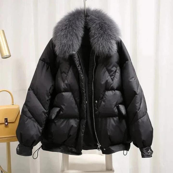 Levoire | Chic Blouson Femmes Noir