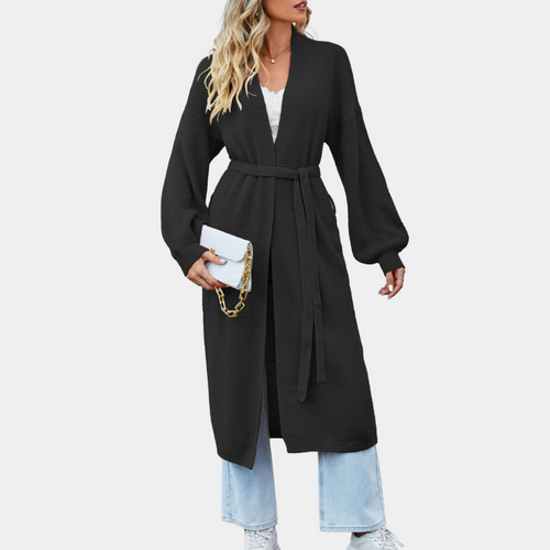 Levoire | Chemise Longue Décontractée Pour Femmes Avec Ceinture Pour Un Ajustement Parfait
