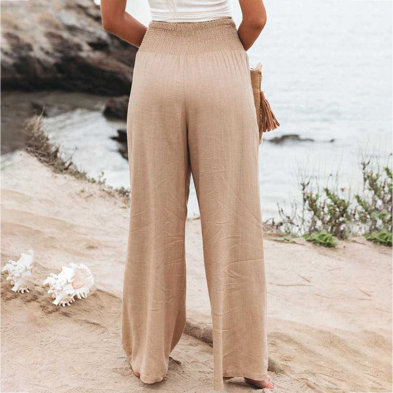 Levoire | Pantalon en lin pour femmes.