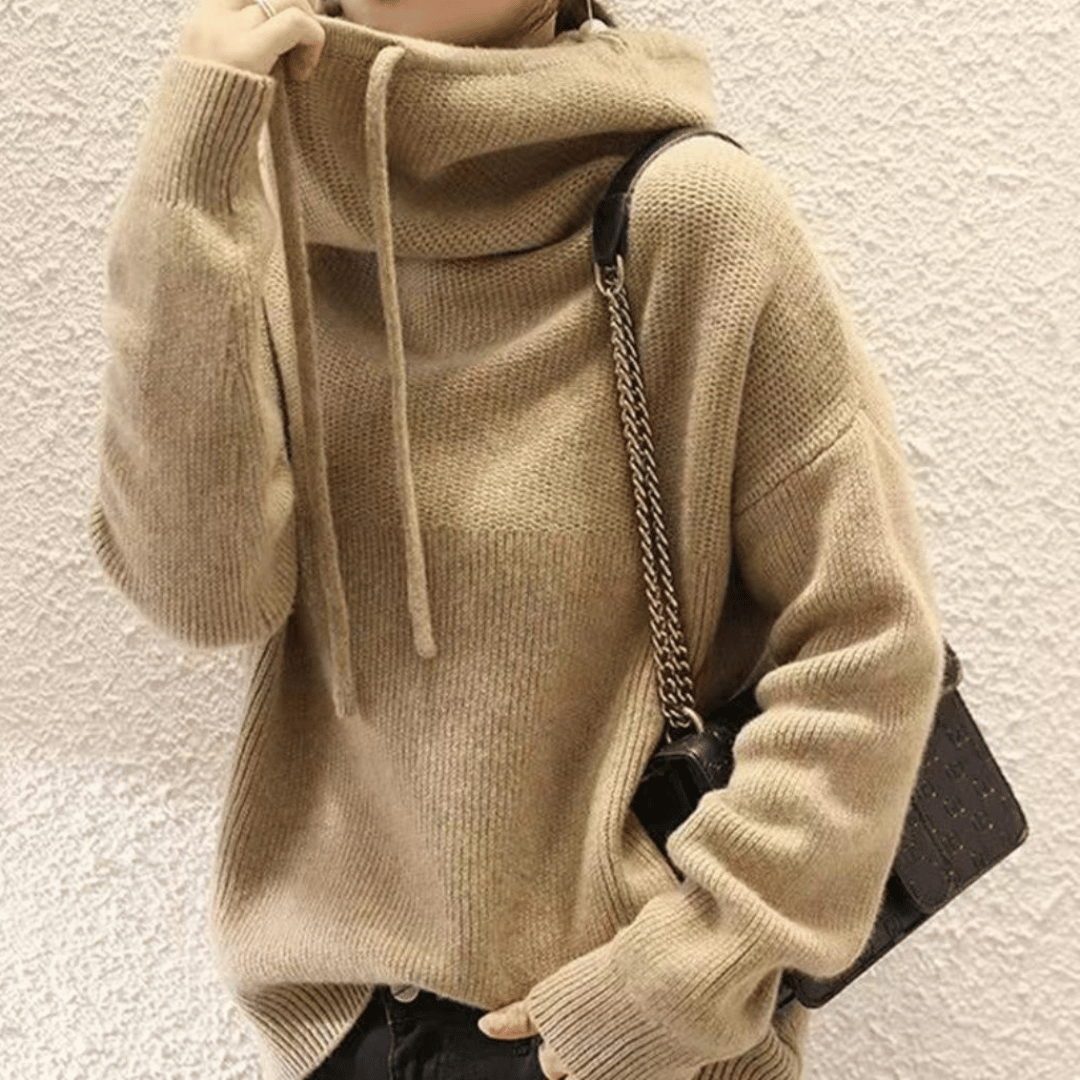 Levoire | Ylihankinta Lea Avec Col Vertical Vert olive