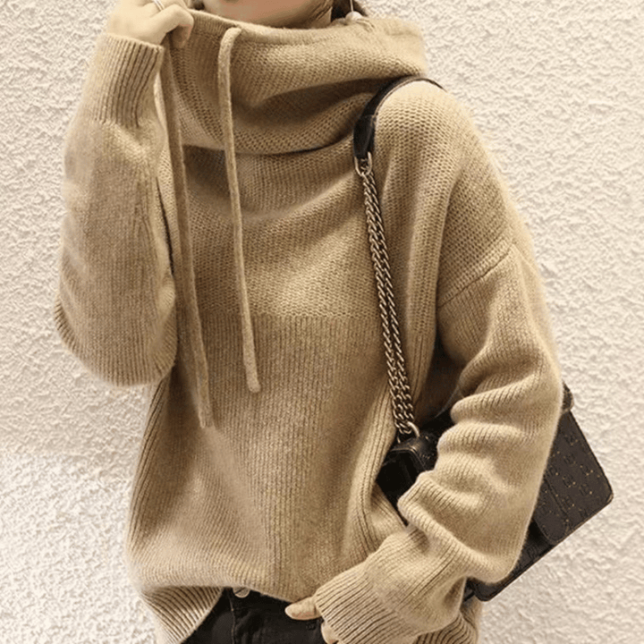 Levoire | Ylihankinta Lea Avec Col Vertical Vert olive