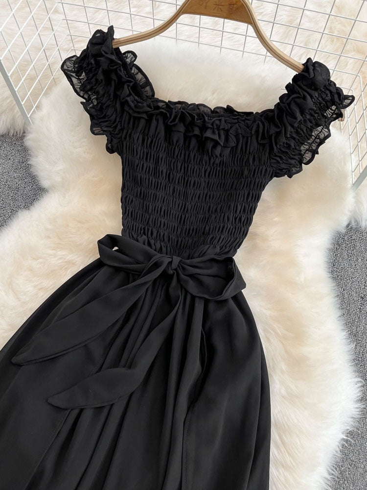 Levoire | Combinaison Raffinée Une taille Noir