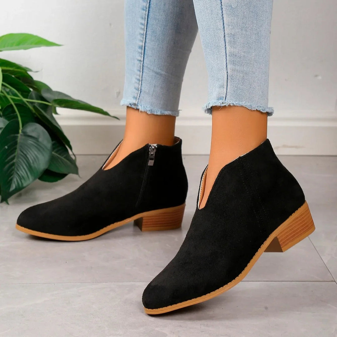 Levoire | Bottes en nubuck élégantes pour femmes