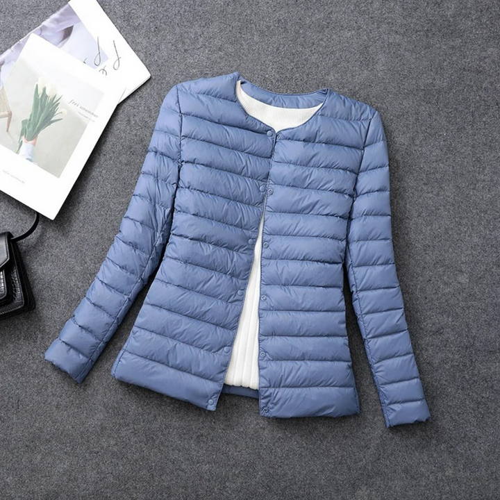 Levoire | Veste En Duvet Matelassée Légère Bleu