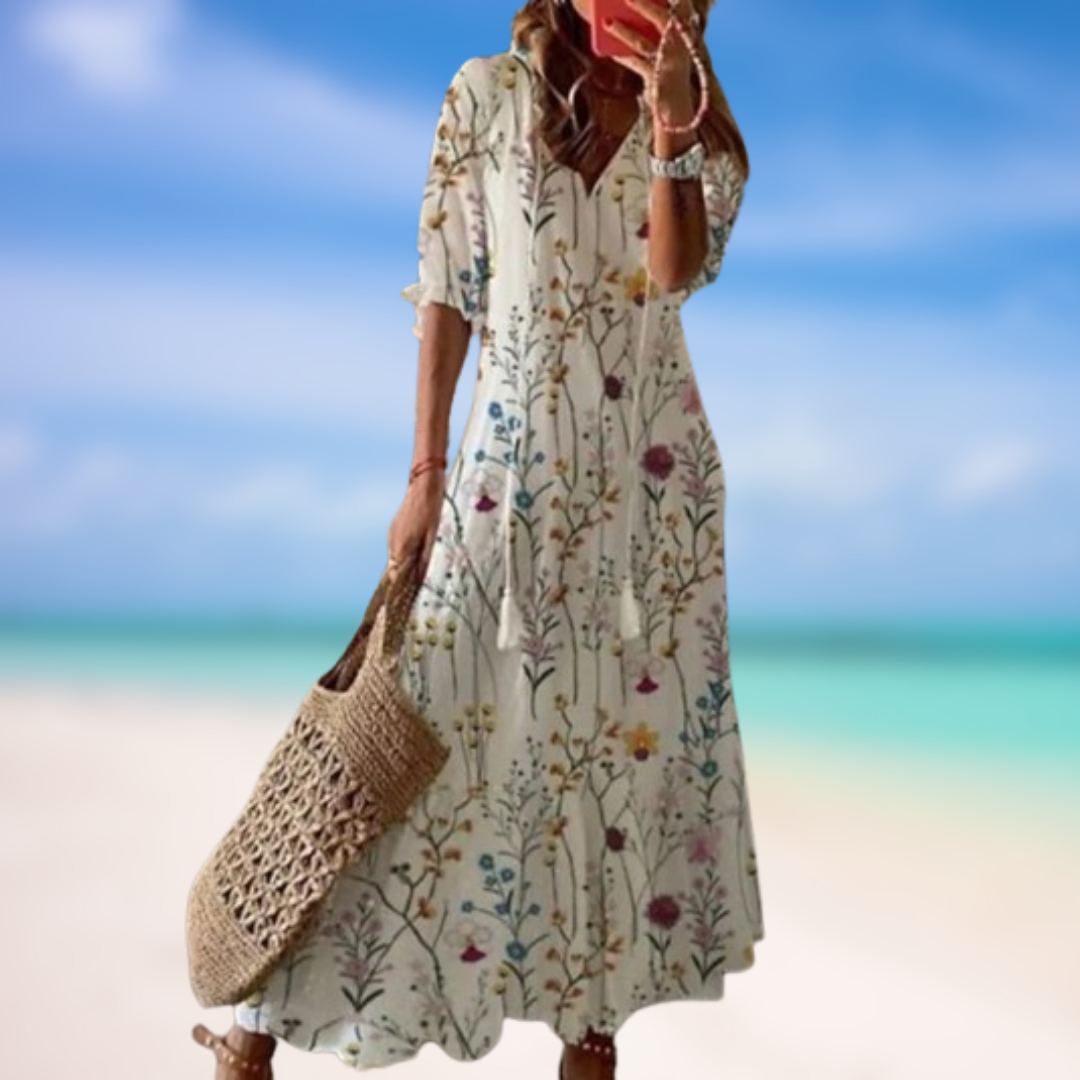 Levoire | Robe longue style Boho Motif 3
