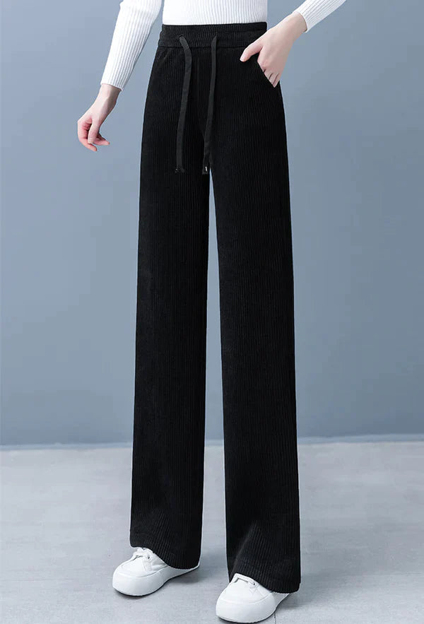 Levoire | Pantalon droit Noir